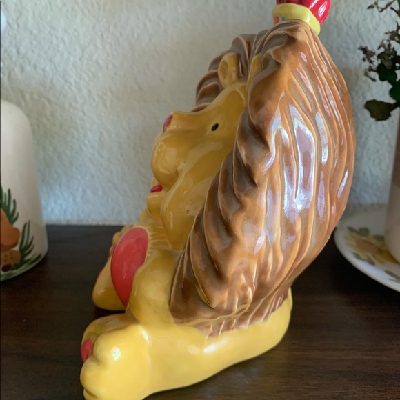 Brave Heart Lion large Ceramic Figurine - Picture 6 of 6